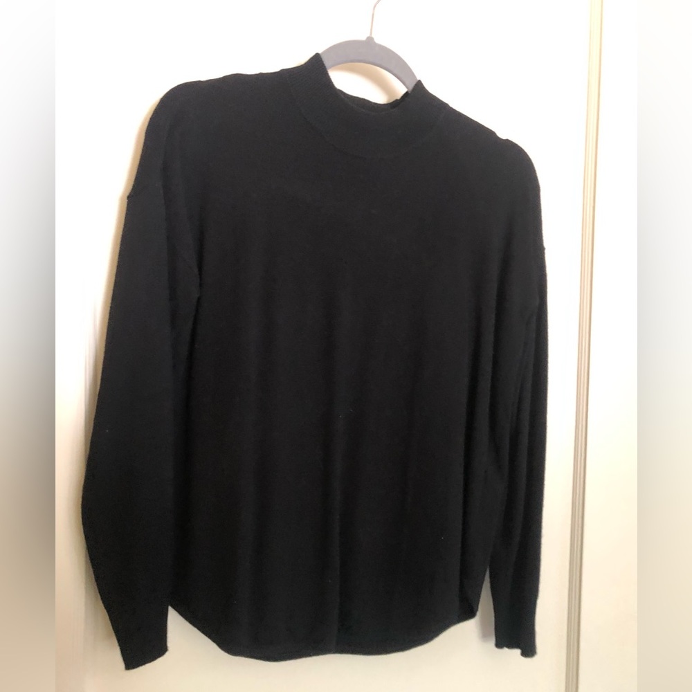 Madewell long-sleeve black sweater